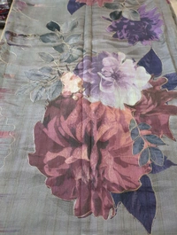 Designer Tusser  - Gray