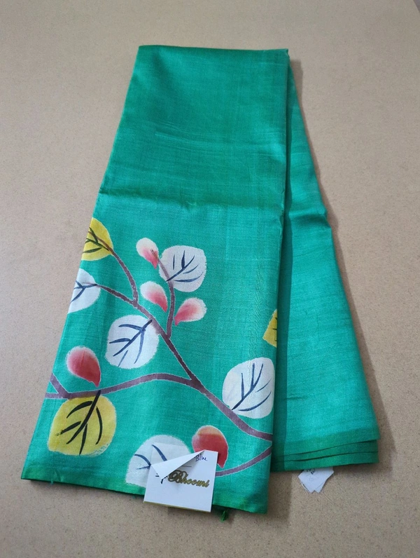 musheedabad silk - Eastern Blue