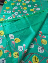 musheedabad silk - Eastern Blue