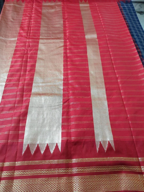 Narayanpet Pattu - Navy Blue