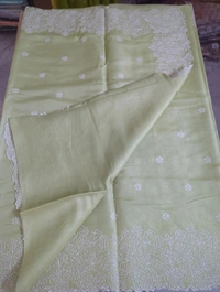 Pure Satin Tusser  - mint