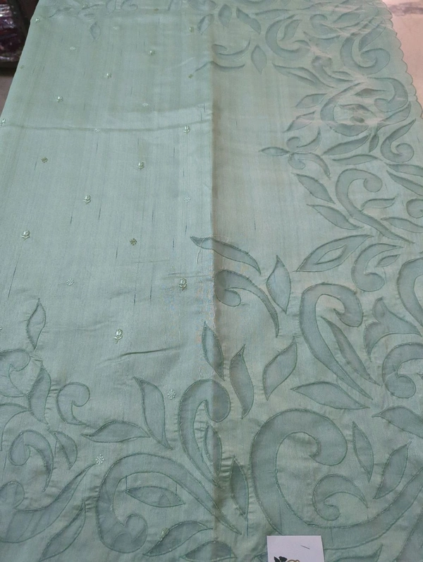 Designer Tusser  - Jungle Mist