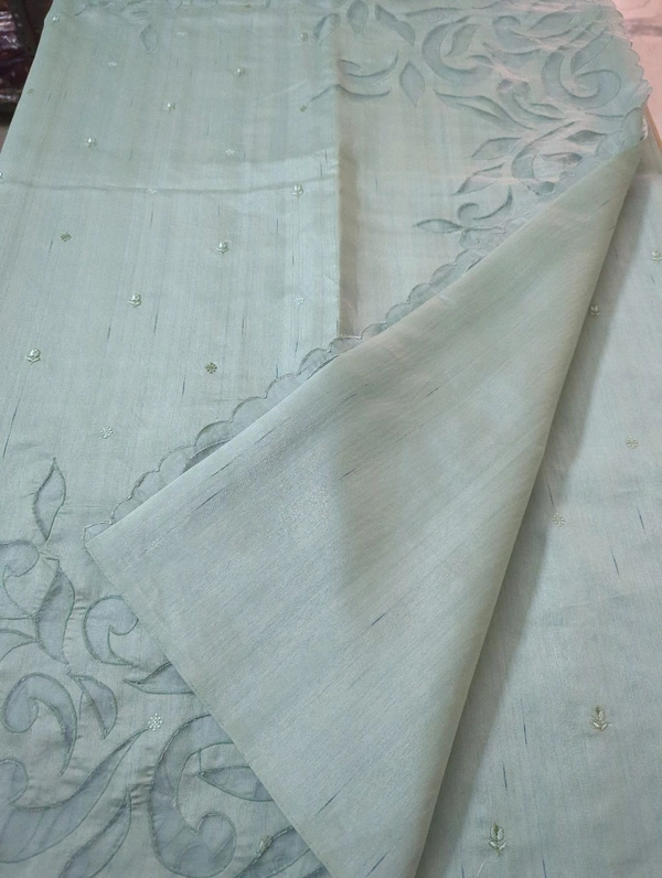 Designer Tusser  - Jungle Mist