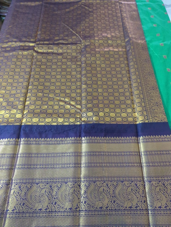 SEMI GADWAL PATTU - green