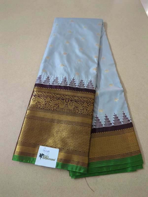 SEMI GADWAL PATTU - Gray