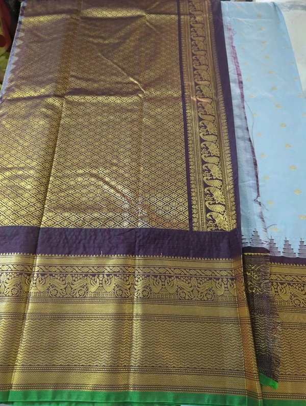 SEMI GADWAL PATTU - Gray