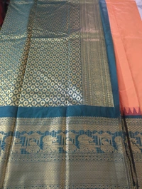 SEMI GADWAL PATTU - Web Orange