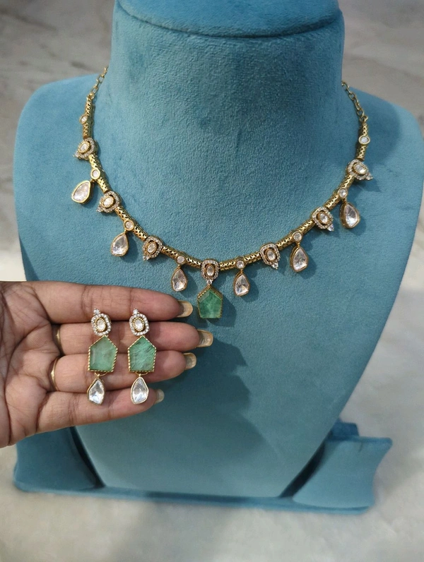 Real Mossonite Necklace