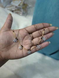 Black Diamonds With Diamond Copy Pendent - HD