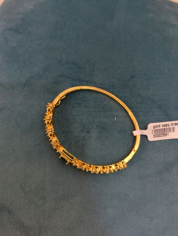 Gold Copy Bracelet  - green