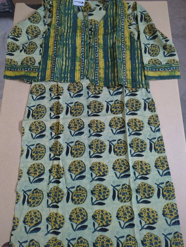 pure cotton with coat - 38