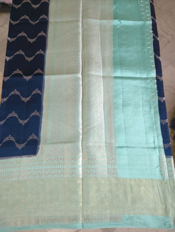 Pure Raw Mango Tissue - marine blue