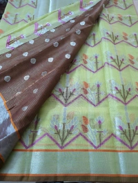 Silk Kota Tissue Weaving  - Mint Green