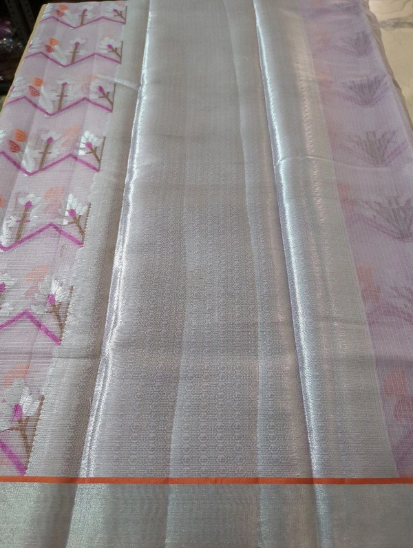 Silk Kota Tissue Weaving  - teal