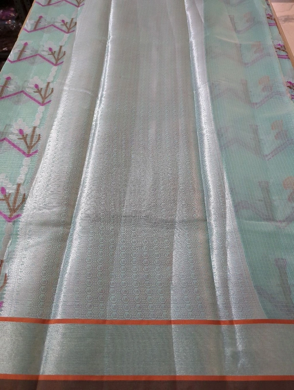 Silk Kota Tissue Weaving  - Mauve