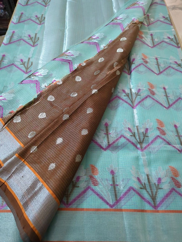 Silk Kota Tissue Weaving  - Mauve