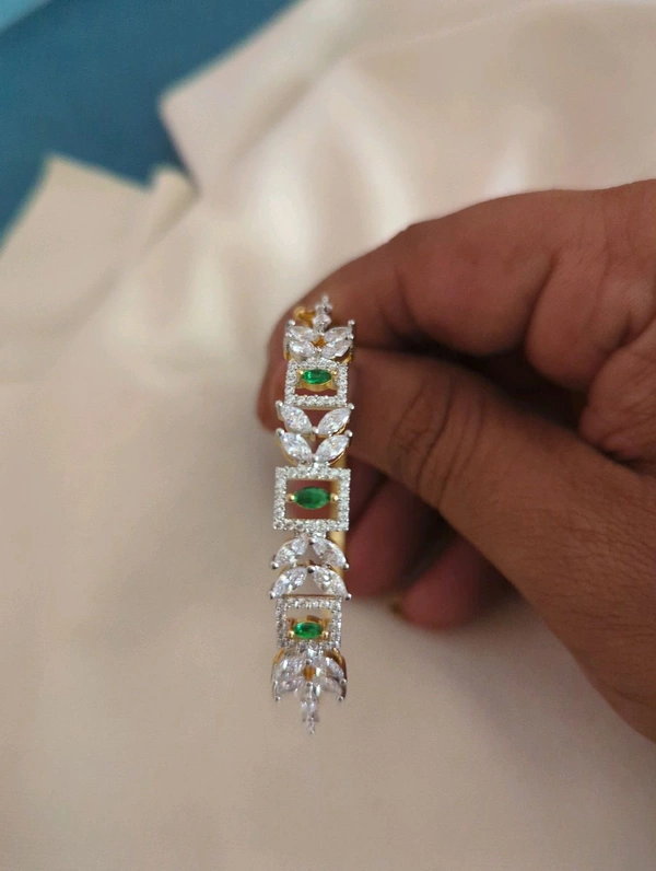 Diamond Copy Bracelet - green, VZ