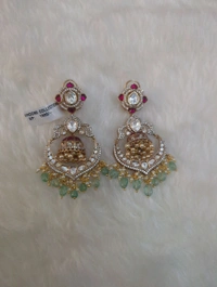 Mossonite Earrings  - VZ, Green