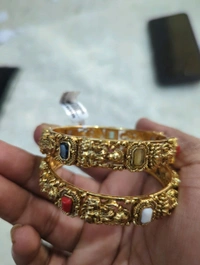 Navaratan Antique Bangle - 2.6, VZ