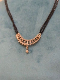 Soft Beads With Pendent Set - VZ, half moon 1