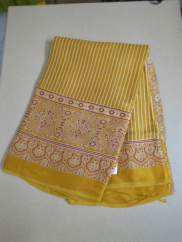 Model Silk - Web Orange, Straight Lines