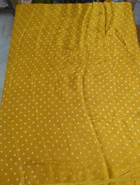 Model Silk - Web Orange, Zigzag Lines