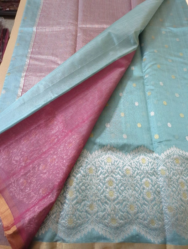Pure Handloom Chanderi Pattu