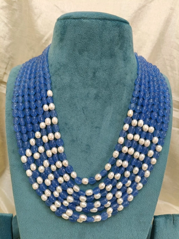 Onex With Real Fresh Water Pearls - 24 Inches, VZ