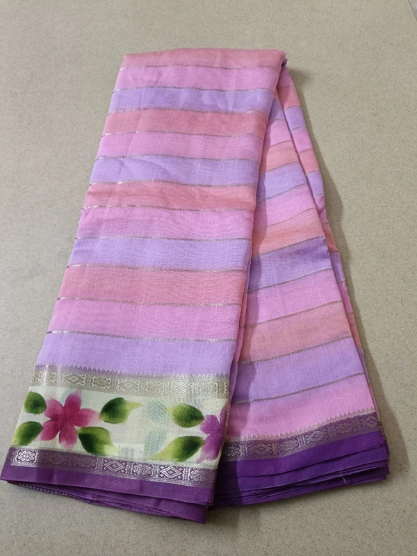 Soft Chiniya Handprint - Fuchsia Pink 5