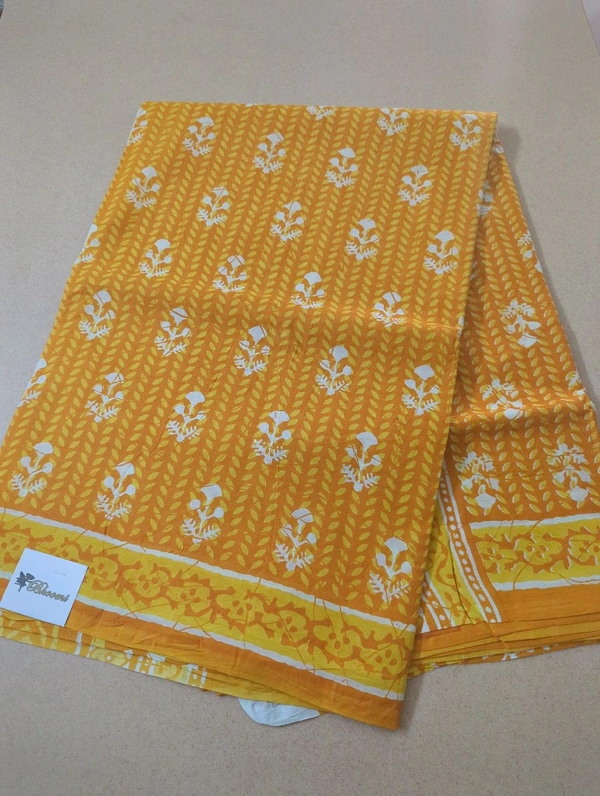Pure Jaipure Cotton - Gold