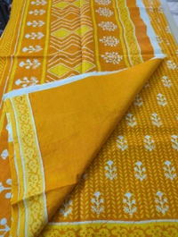 Pure Jaipure Cotton - Gold