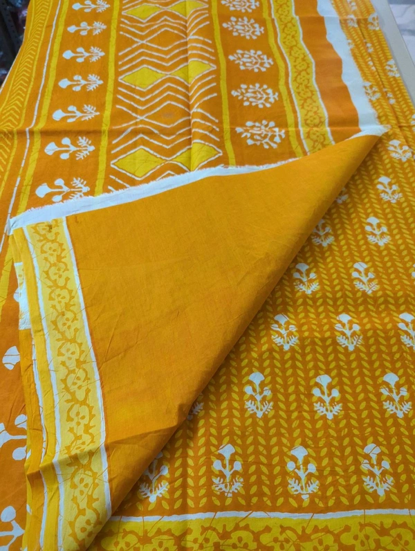 Pure Jaipure Cotton - Gold