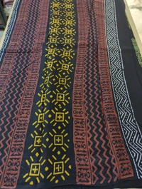 Pure Jaipure Cotton  - Black 1