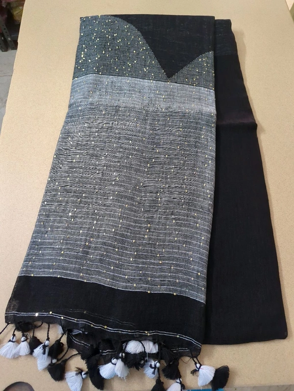 Pure Handloom Lenin - White