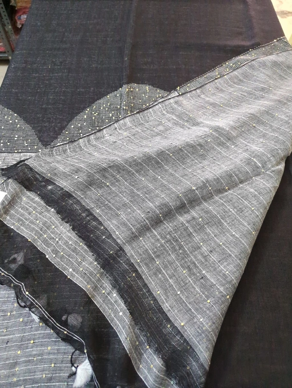 Pure Handloom Lenin - White