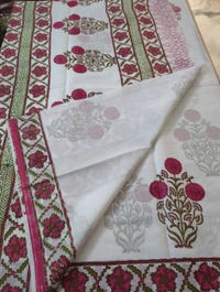 PURE JAIPURE COTTON - White