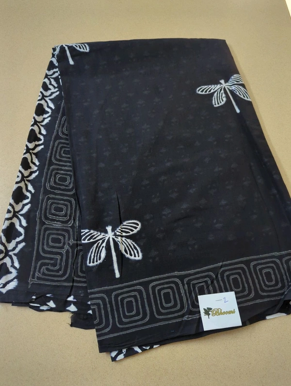 Pure Jaipure Cotton  - Black 2