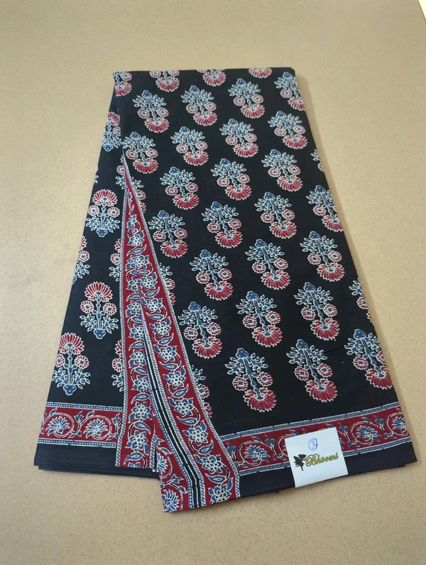 Pure Jaipure Mul Mul Cotton - Black 3