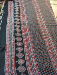 Pure Jaipure Mul Mul Cotton - Black 3