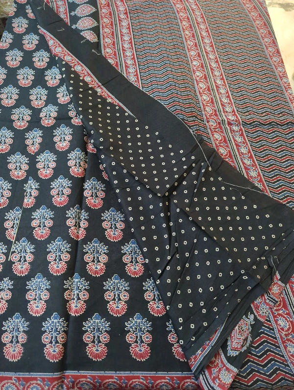 Pure Jaipure Mul Mul Cotton - Black 3