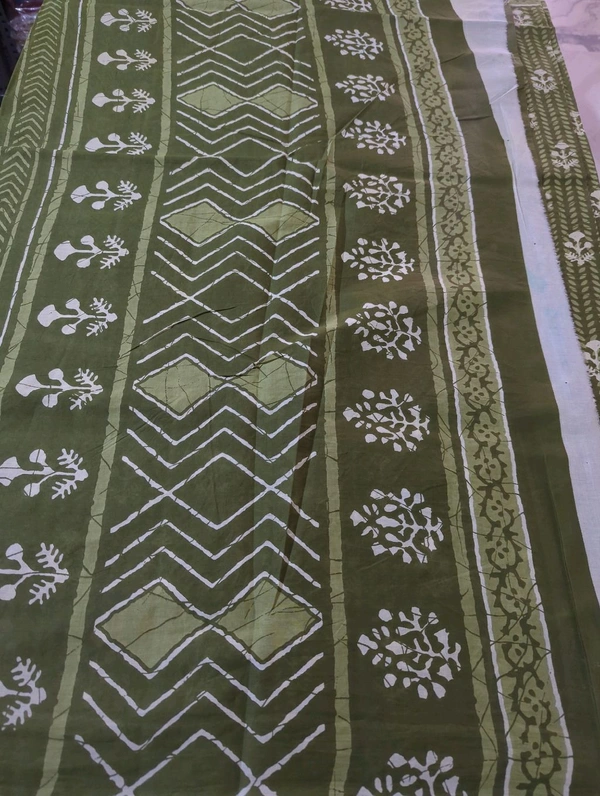 Pure Jaipure Cotton - green