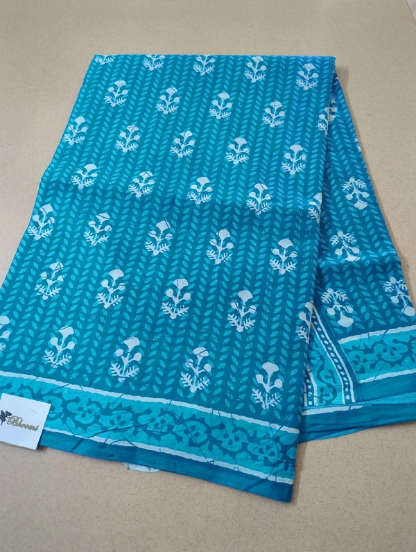 Pure Jaipure Cotton - sky blue