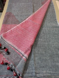 Pure Handloom Lenin - Gray