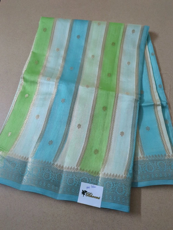 Pure Raw Mango By Tusser  - sky blue