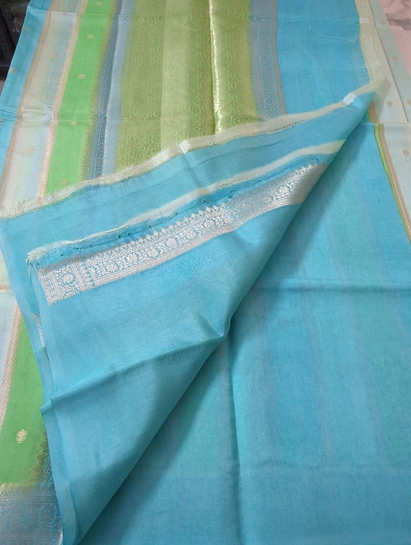 Pure Raw Mango By Tusser  - sky blue