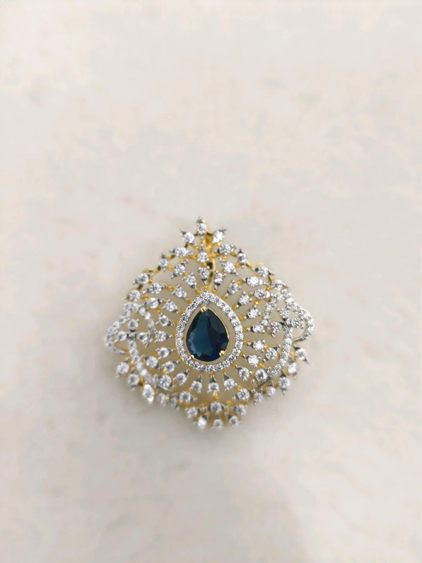 Diamond Replica Pendant  - Blue, vz