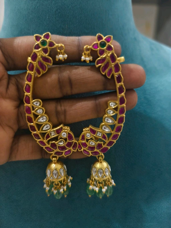 Jadau Kundan Earrings  - vz