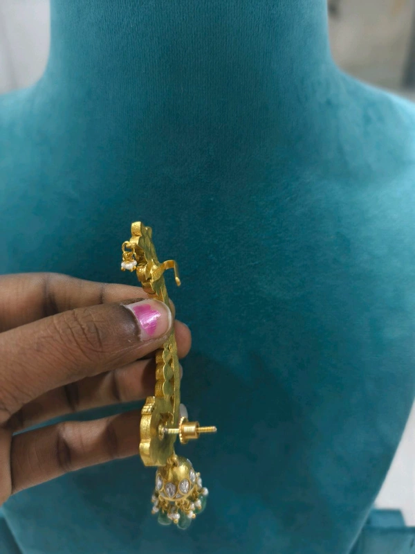 Jadau Kundan Earrings  - vz