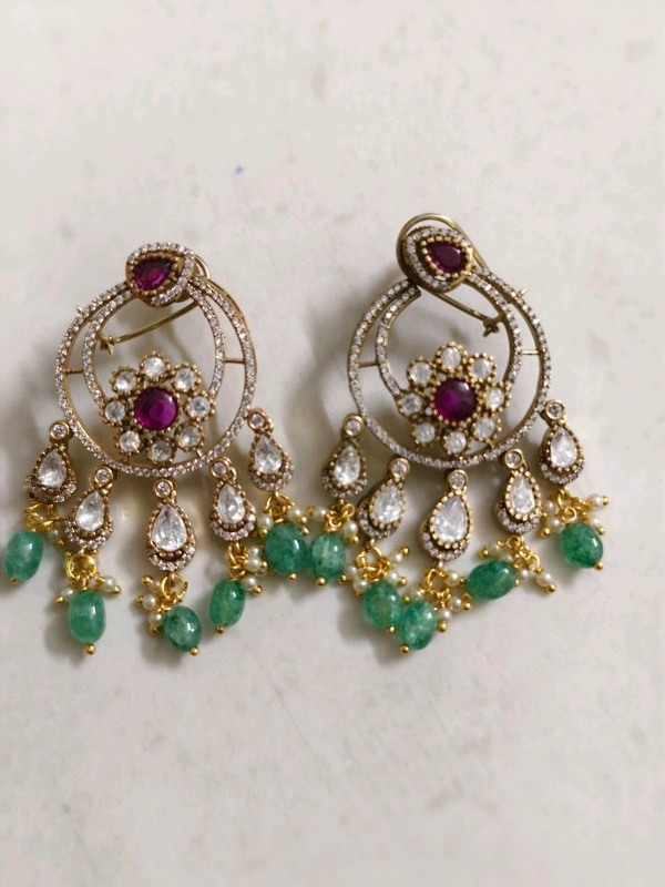 Mossanite Earrings  - vz