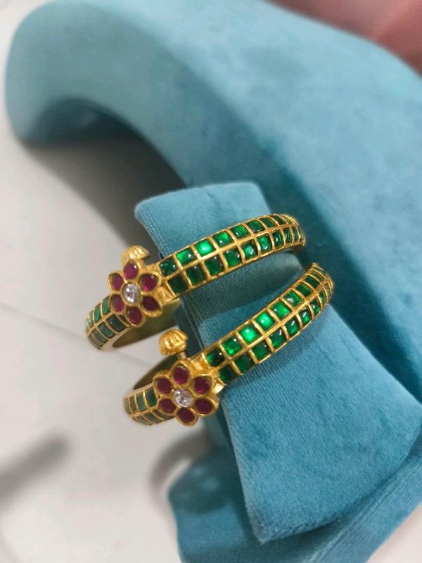 Jadau Kundan Bangles - 2.6, vz